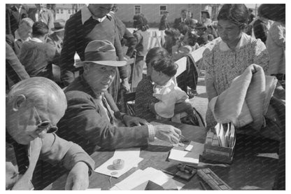 Santa Anita Reception Center April 1942 Historical Image - Available at KNOWOL