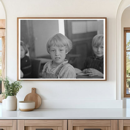 School Pupil in Williams County North Dakota 1937 - Available at KNOWOL