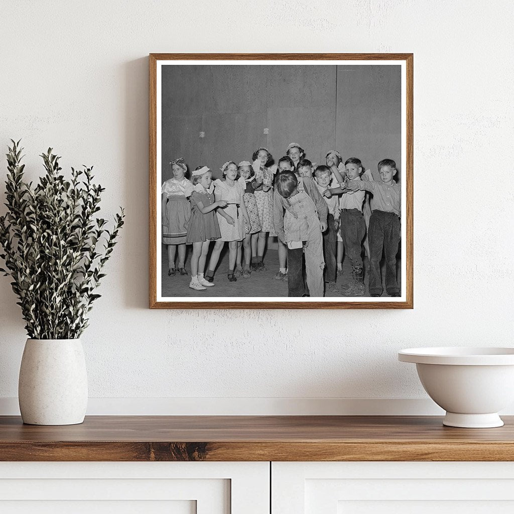 Schoolchildren Perform Playlette in Caldwell Idaho 1941 - Available at KNOWOL