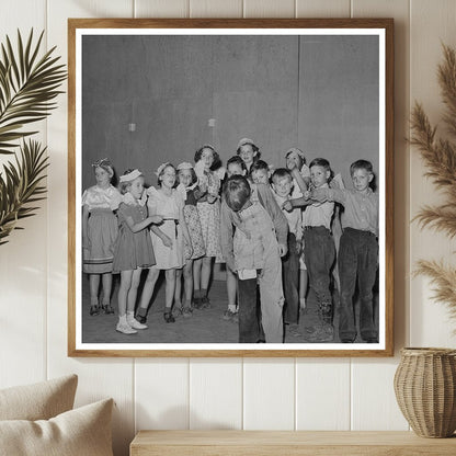 Schoolchildren Perform Playlette in Caldwell Idaho 1941 - Available at KNOWOL