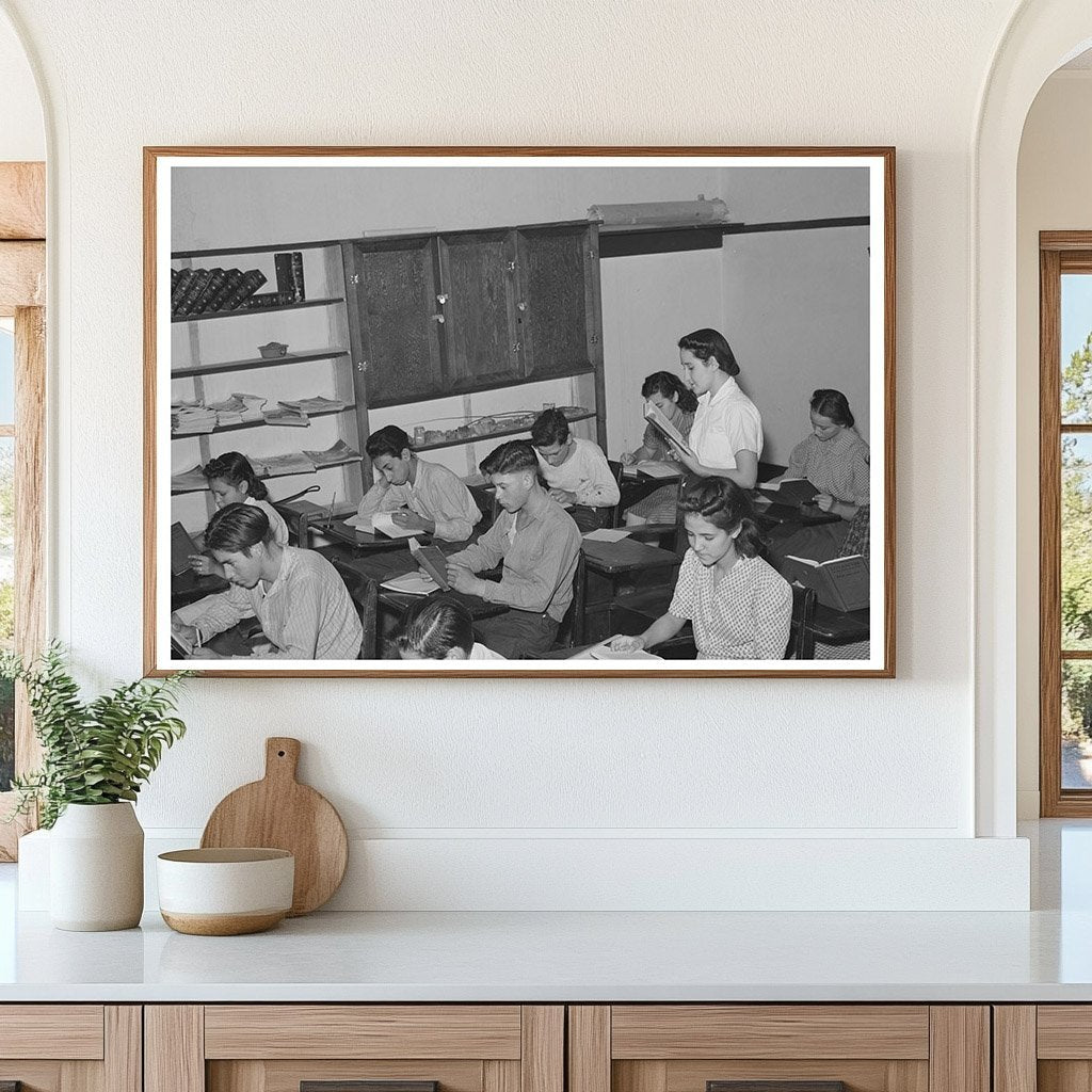 Schoolroom in Concho Arizona October 1940 - Available at KNOWOL