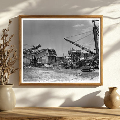 Seabrook Louisiana Industrial Scrap May 1942 - Available at KNOWOL