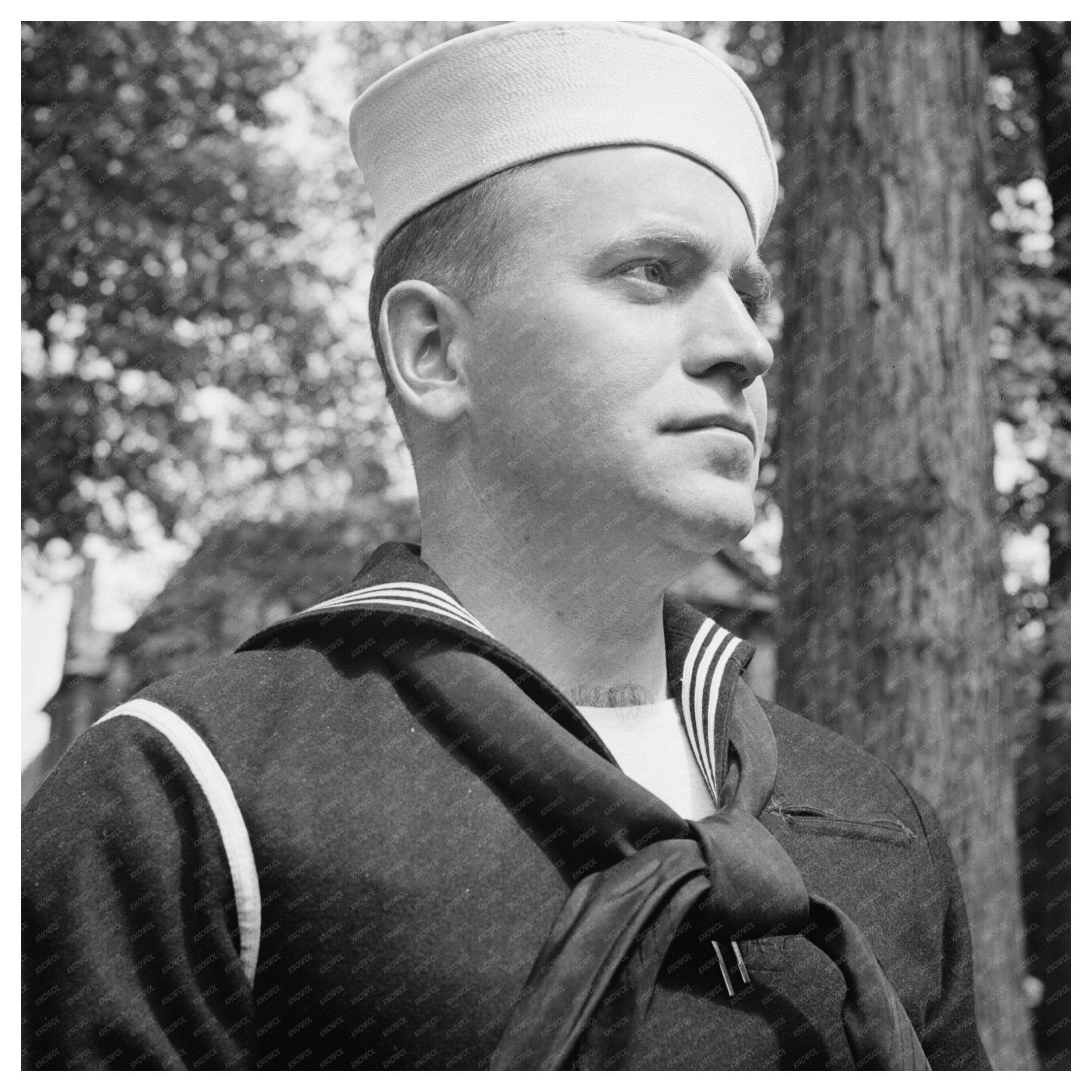 Seaman Wilmer L. Henninger at Bethlehem Bach Festival 1944 - Available at KNOWOL