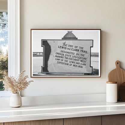 Seaside Oregon Sign Vintage Photo September 1941 - Available at KNOWOL