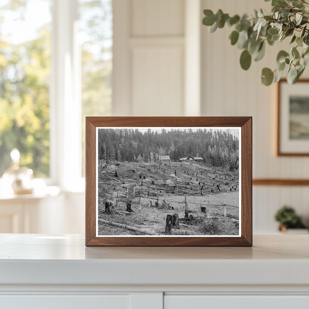 Settlers Shack in Boundary County Idaho 1939 - Available at KNOWOL