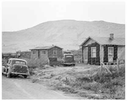 Shacktown Tent Settlement Klamath Falls Oregon 1939 - Available at KNOWOL