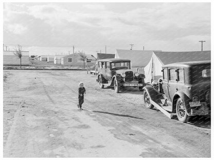 Shafter Migrant Camp Homes California 1938 - Available at KNOWOL