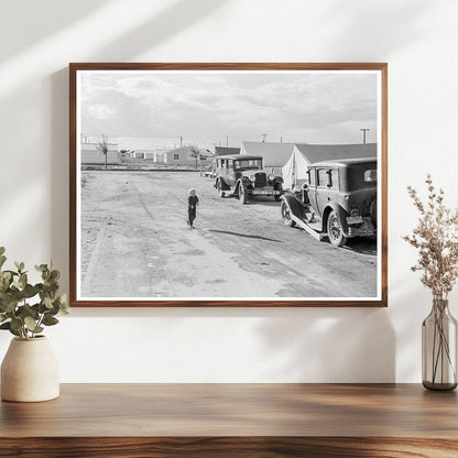 Shafter Migrant Camp Homes California 1938 - Available at KNOWOL