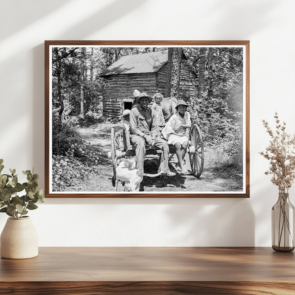 Sharecropper and Children in Granville County 1939 - Available at KNOWOL