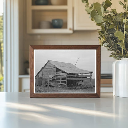 Sharecropper Barn Near Pace Mississippi 1939 - Available at KNOWOL