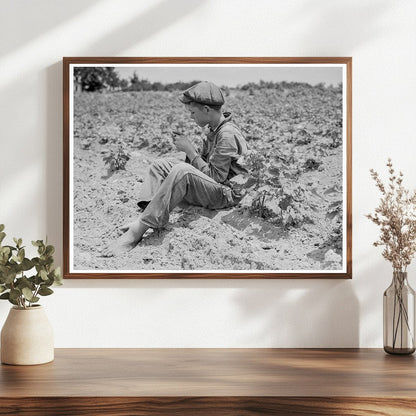 Sharecropper Boy in Chesnee South Carolina 1937 - Available at KNOWOL