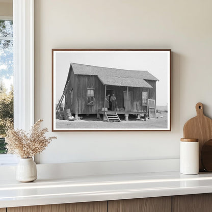 Sharecropper Cabin Front Porch New Madrid County 1938 - Available at KNOWOL