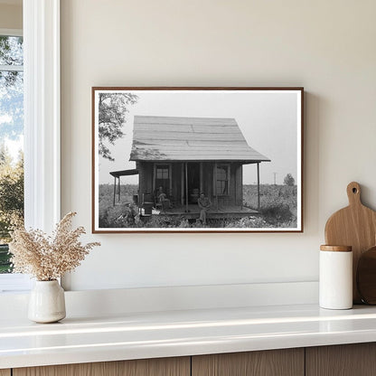 Sharecropper Cabin Occupied by Squatter Missouri 1938 - Available at KNOWOL