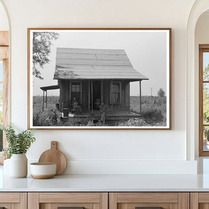 Sharecropper Cabin Occupied by Squatter Missouri 1938 - Available at KNOWOL