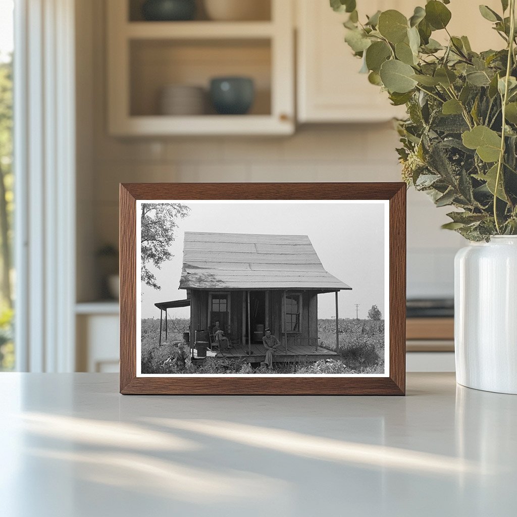 Sharecropper Cabin Occupied by Squatter Missouri 1938 - Available at KNOWOL