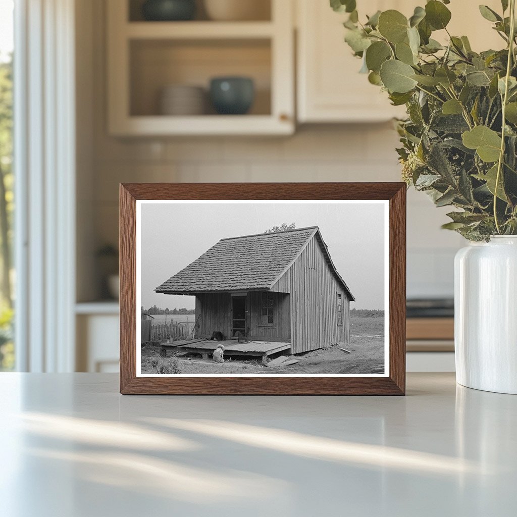 Sharecropper Cabin Southeast Missouri Farms May 1938 - Available at KNOWOL