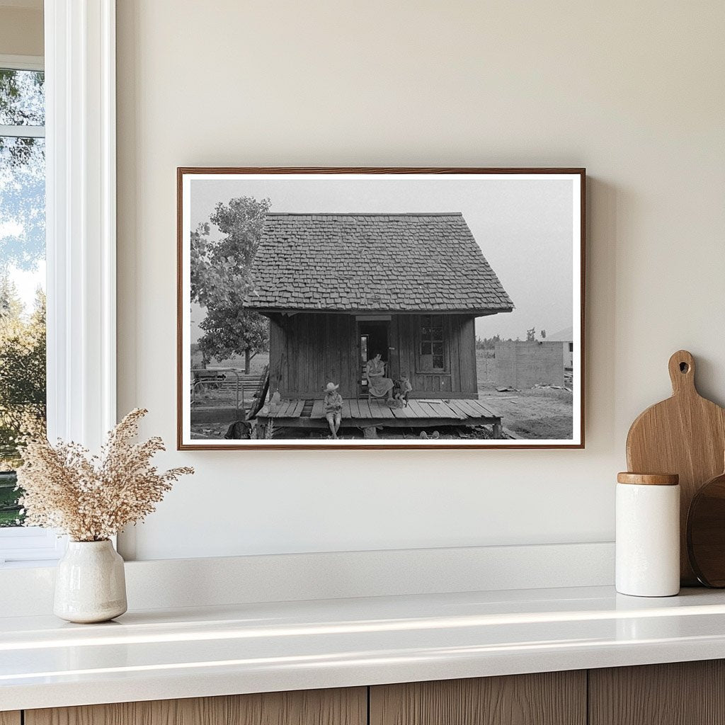 Sharecropper Cabin Southeast Missouri May 1938 - Available at KNOWOL