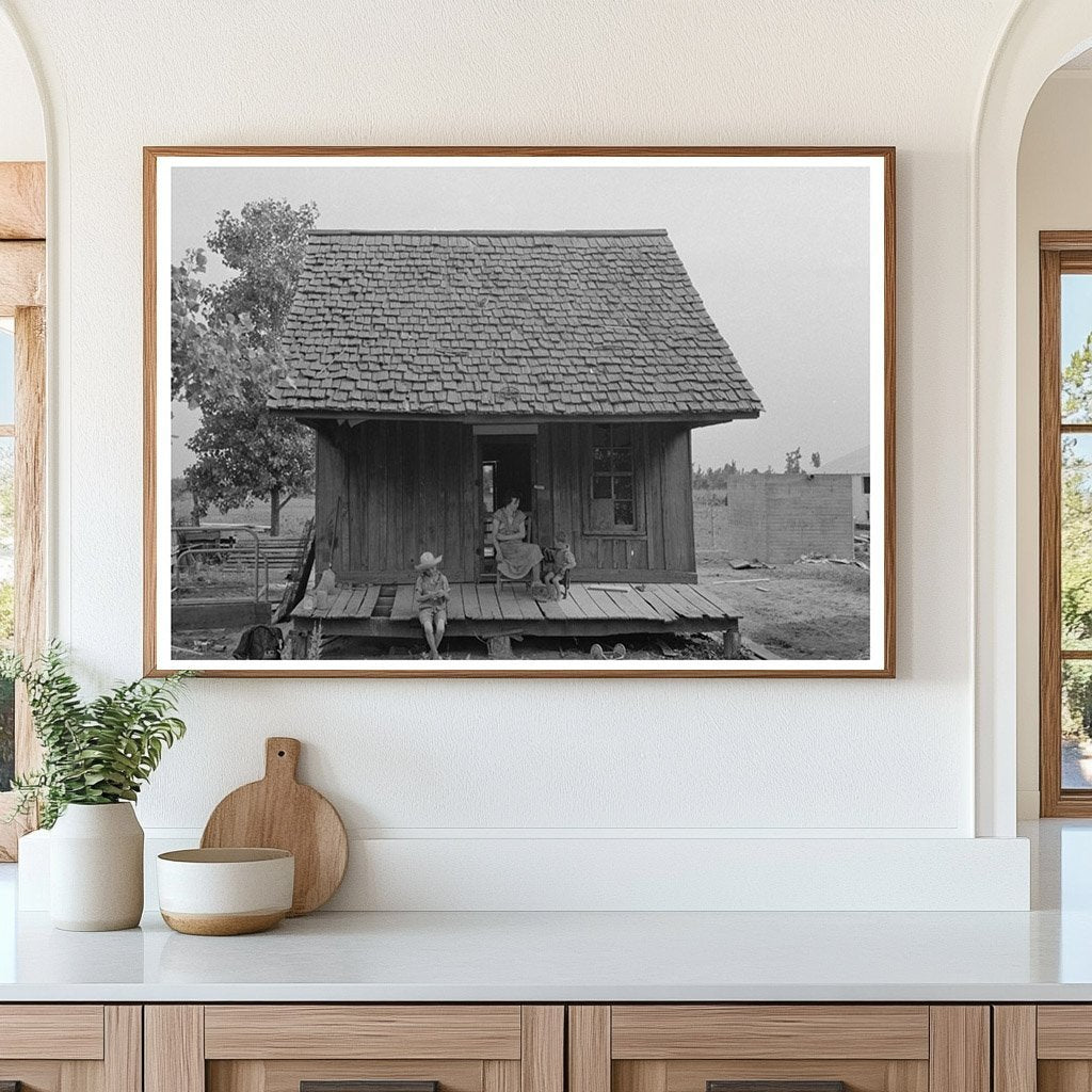 Sharecropper Cabin Southeast Missouri May 1938 - Available at KNOWOL