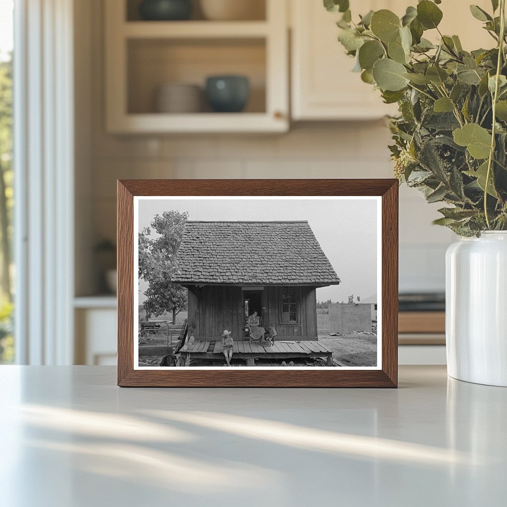 Sharecropper Cabin Southeast Missouri May 1938 - Available at KNOWOL