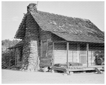Sharecropper Family Home Georgia 1937 Vintage Photograph - Available at KNOWOL