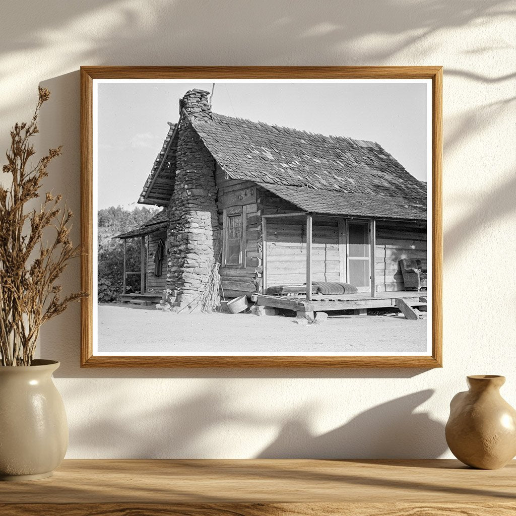 Sharecropper Family Home Georgia 1937 Vintage Photograph - Available at KNOWOL