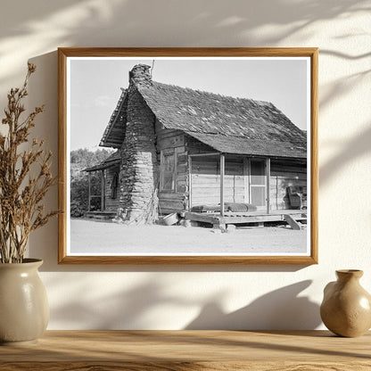 Sharecropper Family Home Georgia 1937 Vintage Photograph - Available at KNOWOL