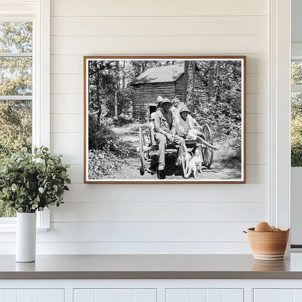 Sharecropper Family in North Carolina July 1939 - Available at KNOWOL