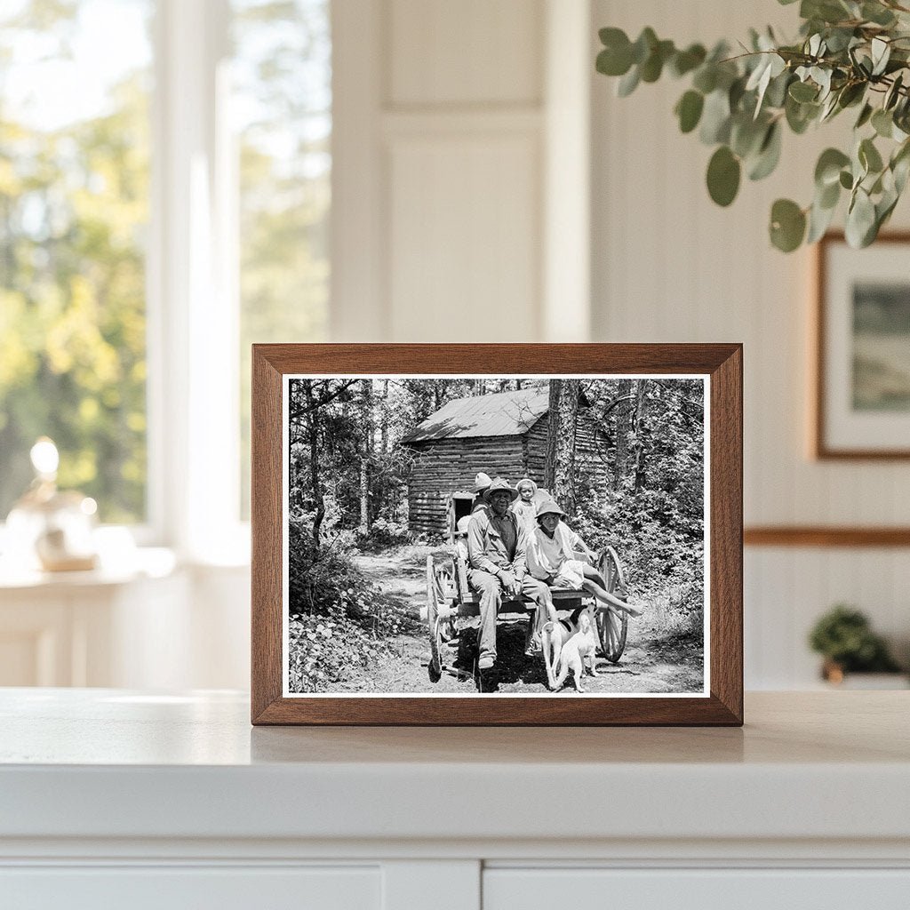 Sharecropper Family in North Carolina July 1939 - Available at KNOWOL