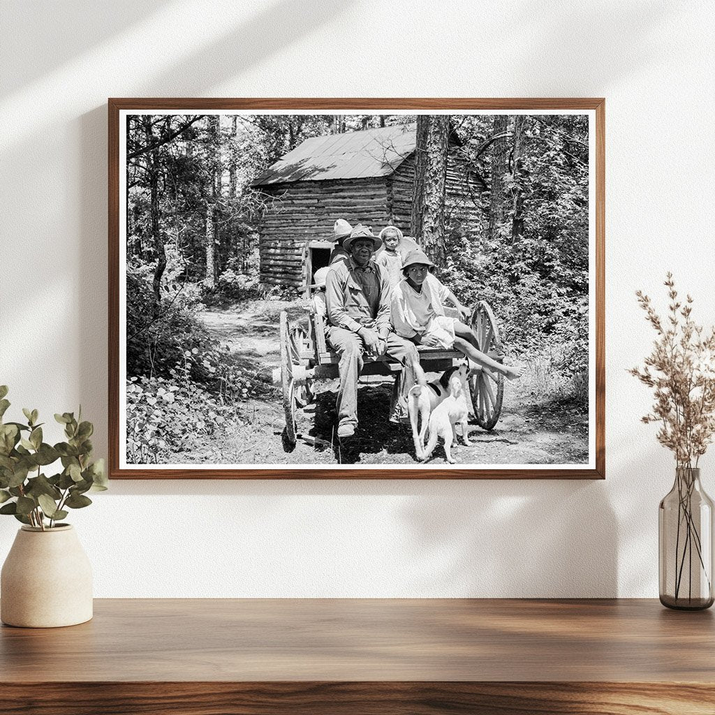 Sharecropper Family in North Carolina July 1939 - Available at KNOWOL