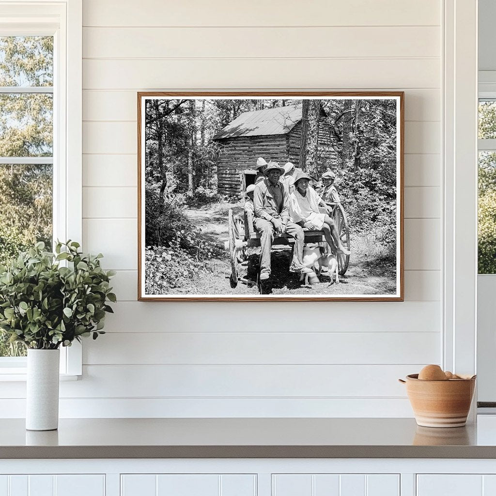 Sharecropper Family Leaving Tobacco Farm July 1939 - Available at KNOWOL