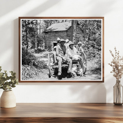 Sharecropper Family Leaving Tobacco Farm July 1939 - Available at KNOWOL