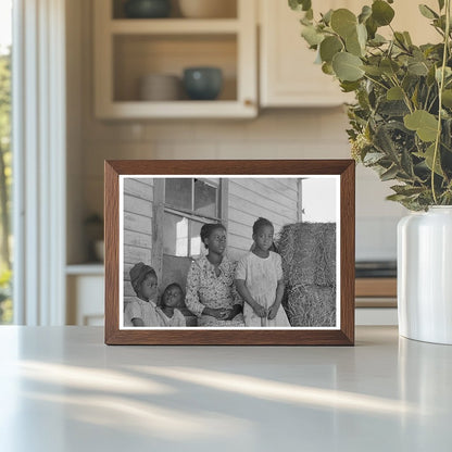 Sharecropper Family on Cabin Porch May 1938 Missouri - Available at KNOWOL