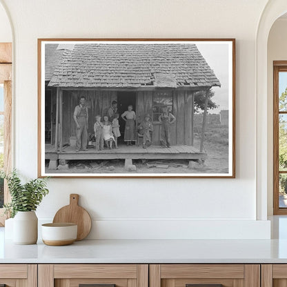 Sharecropper Family on Porch New Madrid County 1938 - Available at KNOWOL