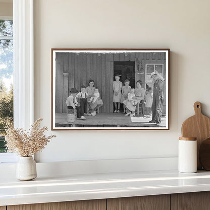 Sharecropper Family on Porch New Madrid County Missouri 1938 - Available at KNOWOL