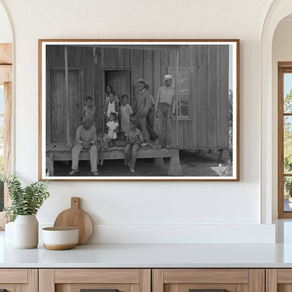 Sharecropper Family on Porch New Madrid Missouri 1938 - Available at KNOWOL