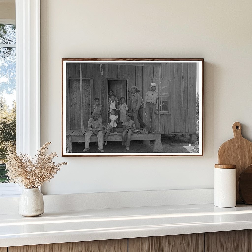 Sharecropper Family on Porch New Madrid Missouri 1938 - Available at KNOWOL