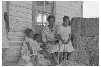 Sharecropper Family Porch New Madrid County Missouri 1938 - Available at KNOWOL