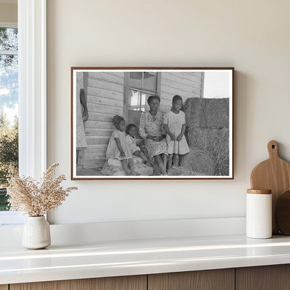 Sharecropper Family Porch New Madrid County Missouri 1938 - Available at KNOWOL