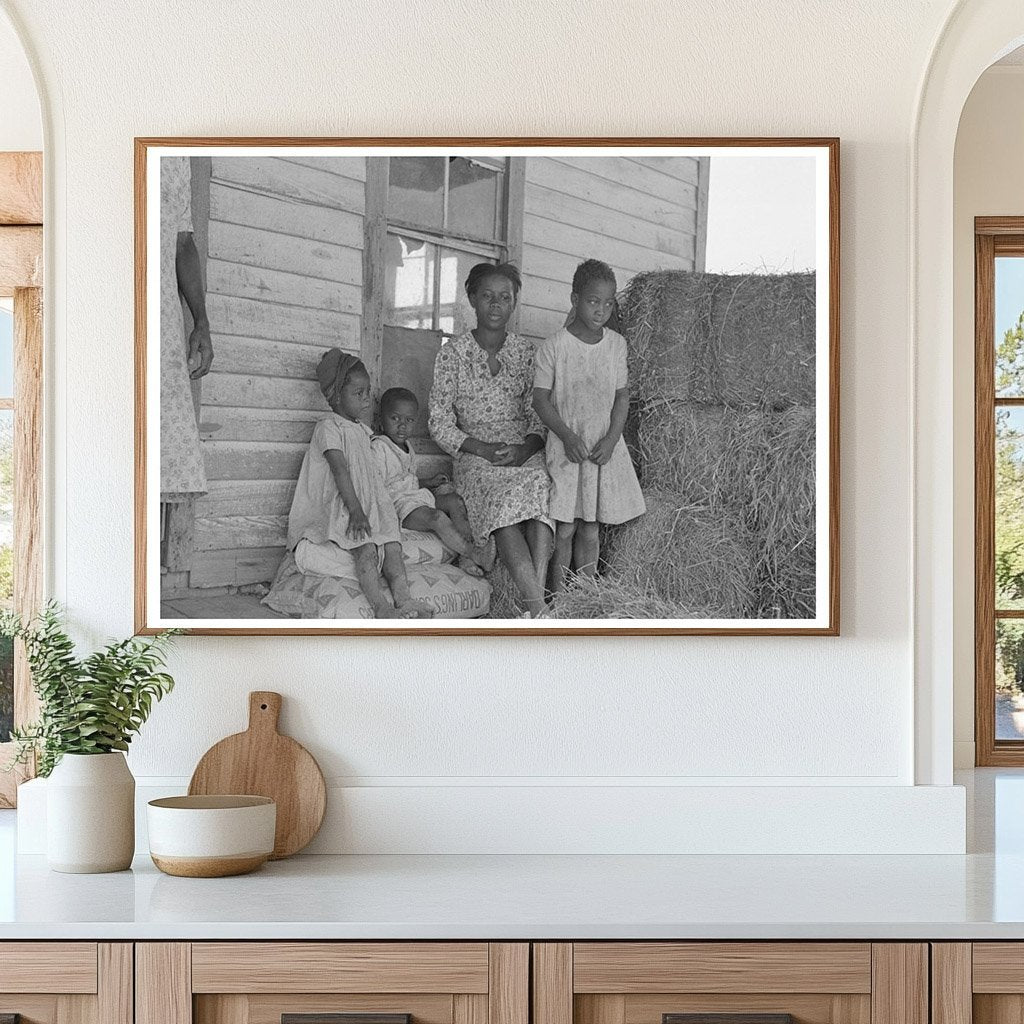 Sharecropper Family Porch New Madrid County Missouri 1938 - Available at KNOWOL