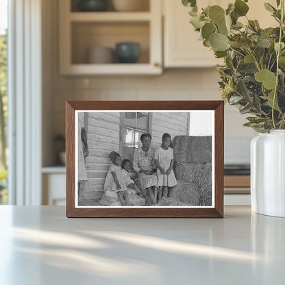 Sharecropper Family Porch New Madrid County Missouri 1938 - Available at KNOWOL