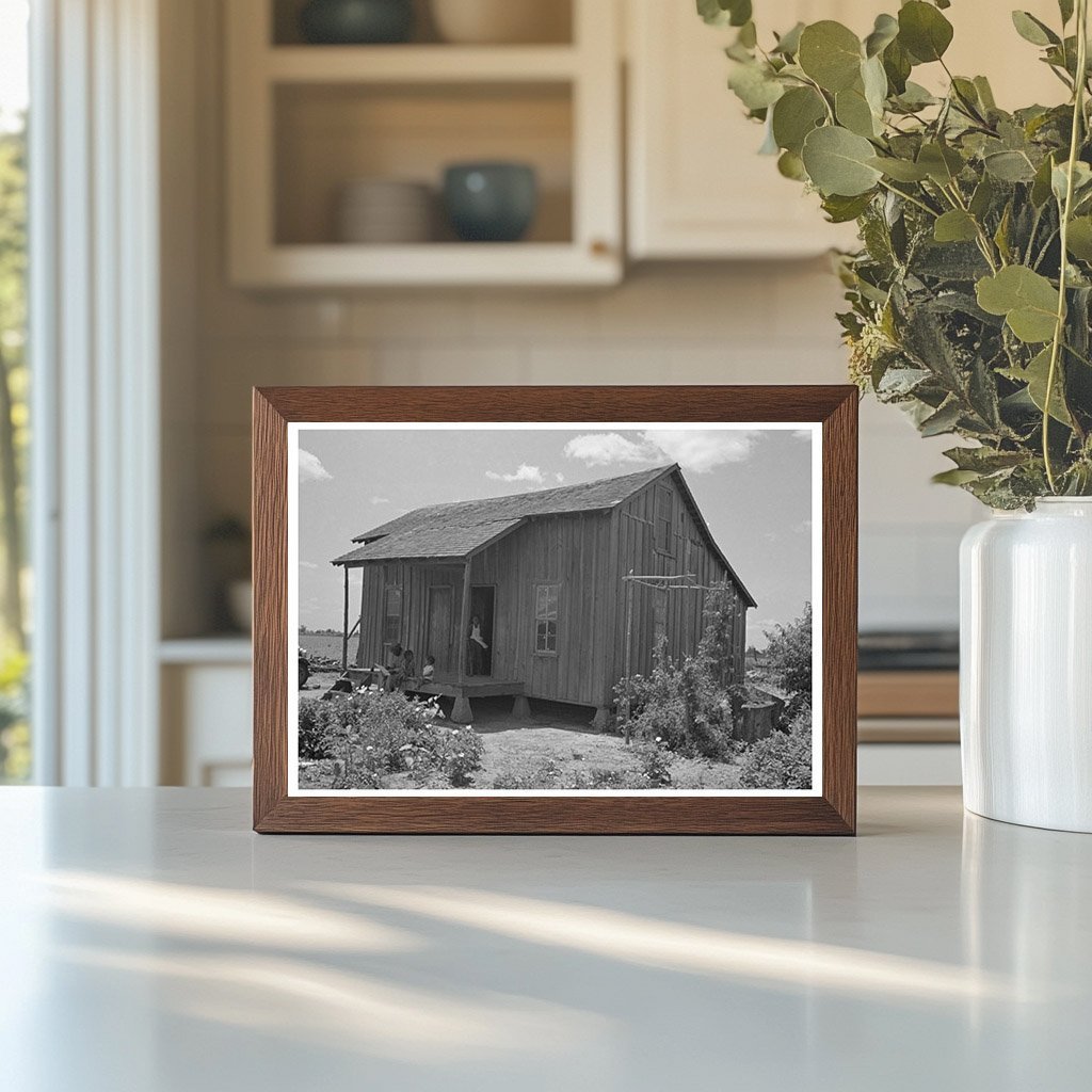 Sharecropper Home New Madrid County Missouri 1938 - Available at KNOWOL