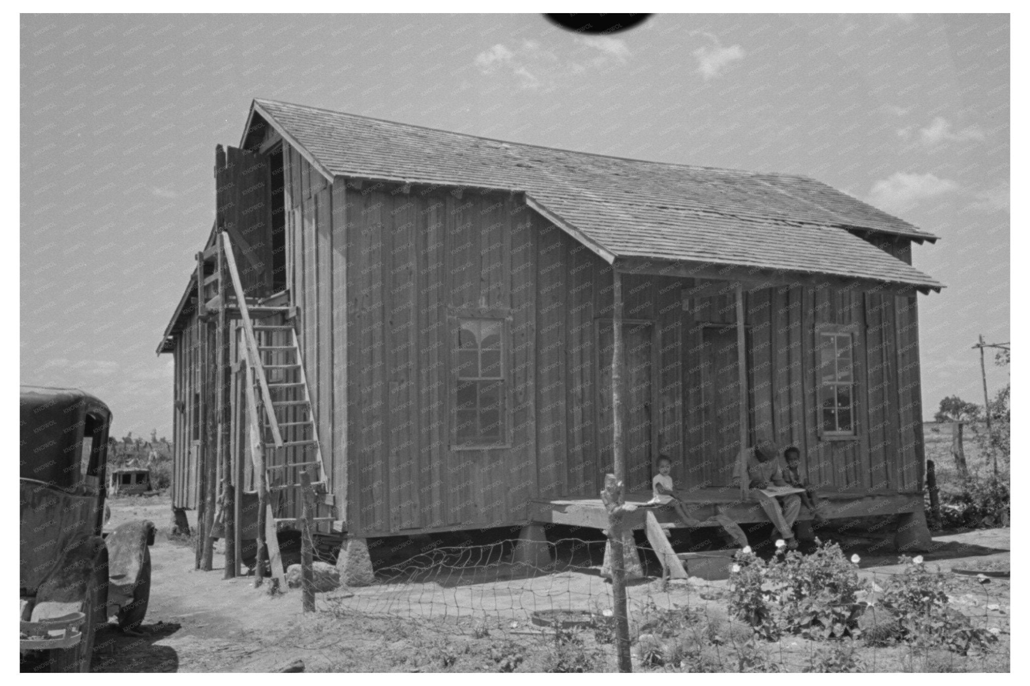 Sharecropper Home New Madrid County Missouri May 1938 - Available at KNOWOL