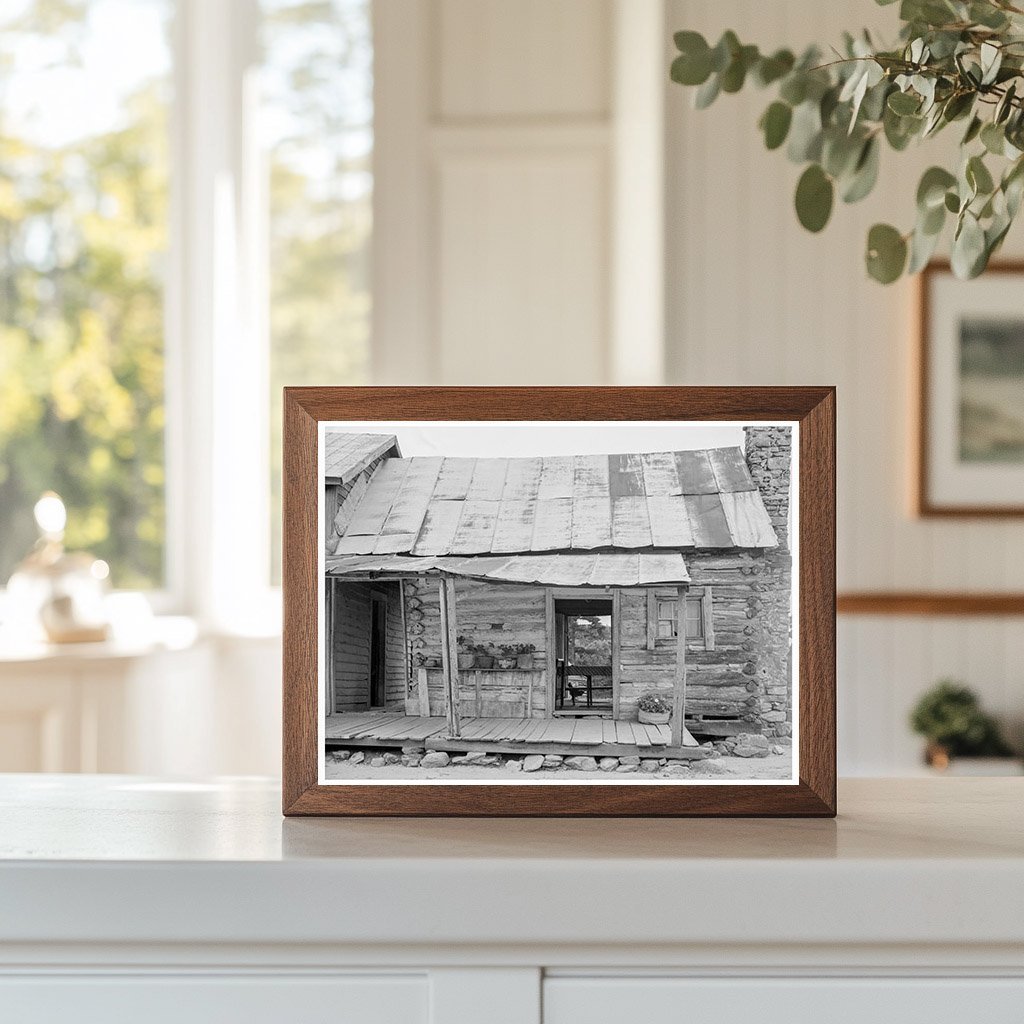 Sharecropper House Near Olive Hill North Carolina 1939 - Available at KNOWOL