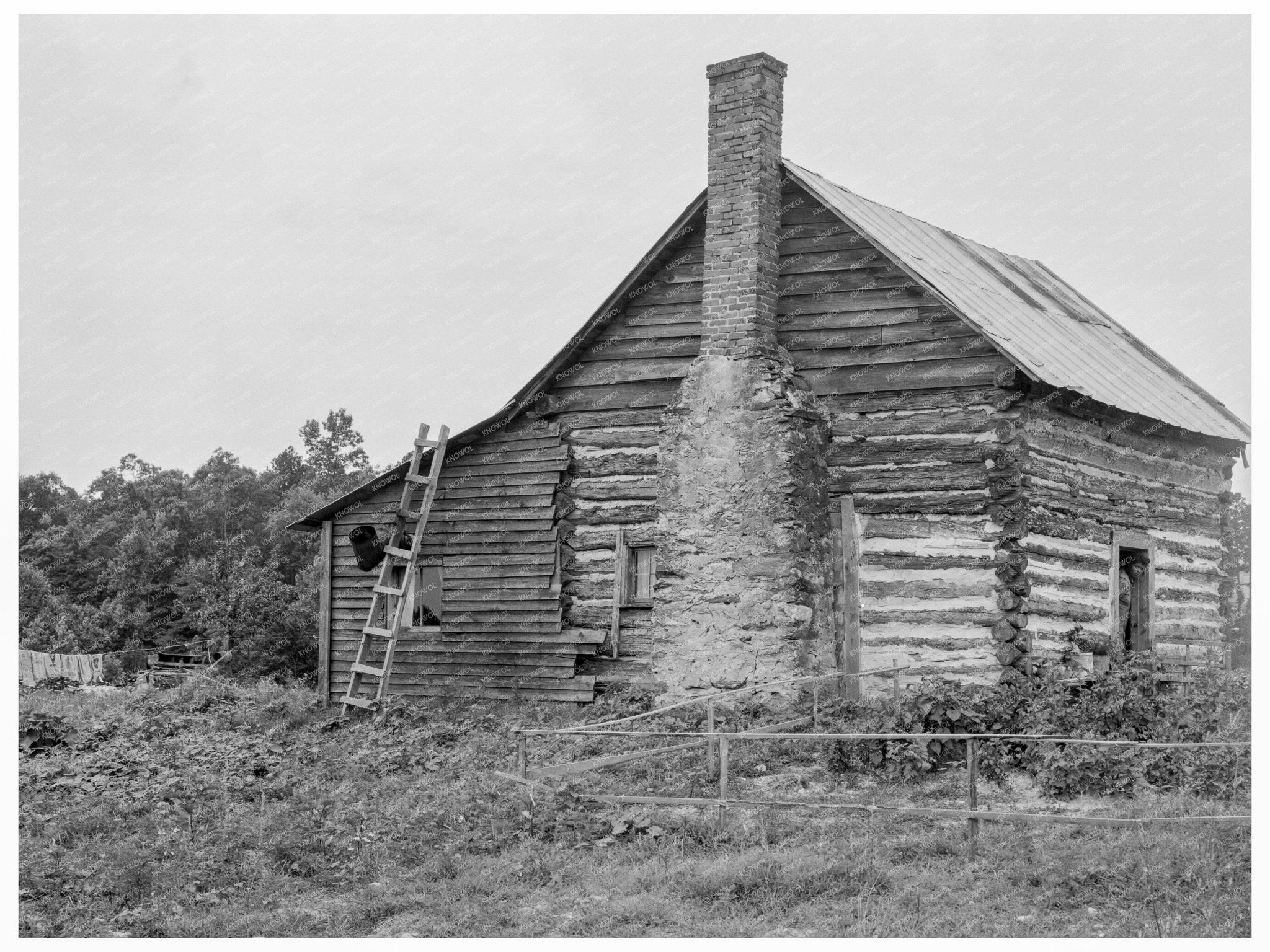 Sharecropper House Person County North Carolina 1939 - Available at KNOWOL