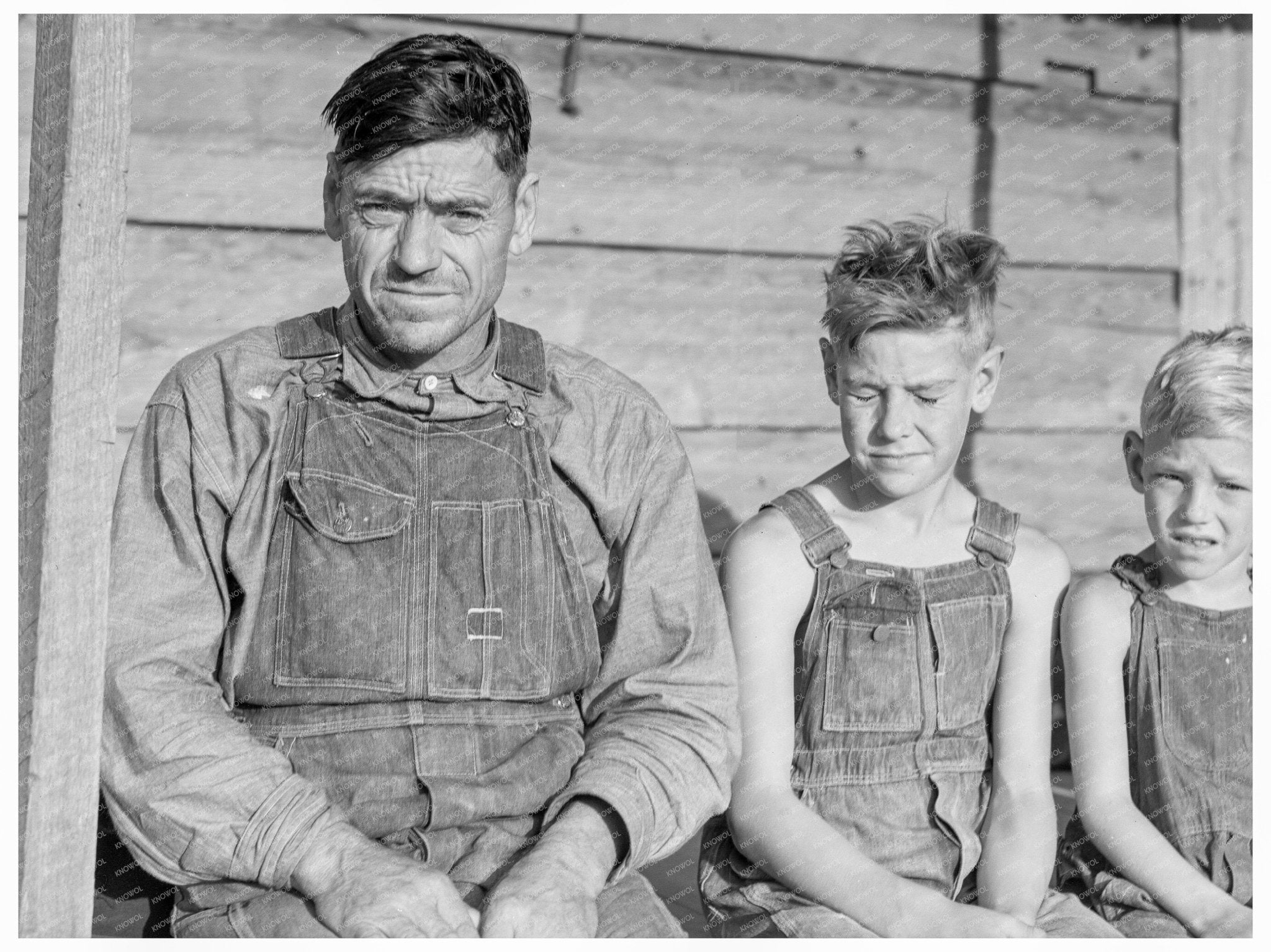 Sharecropper in Hartwell Georgia July 1937 - Available at KNOWOL