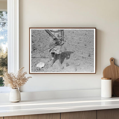 Sharecropper Woman in Cotton Field New Madrid County 1938 - Available at KNOWOL