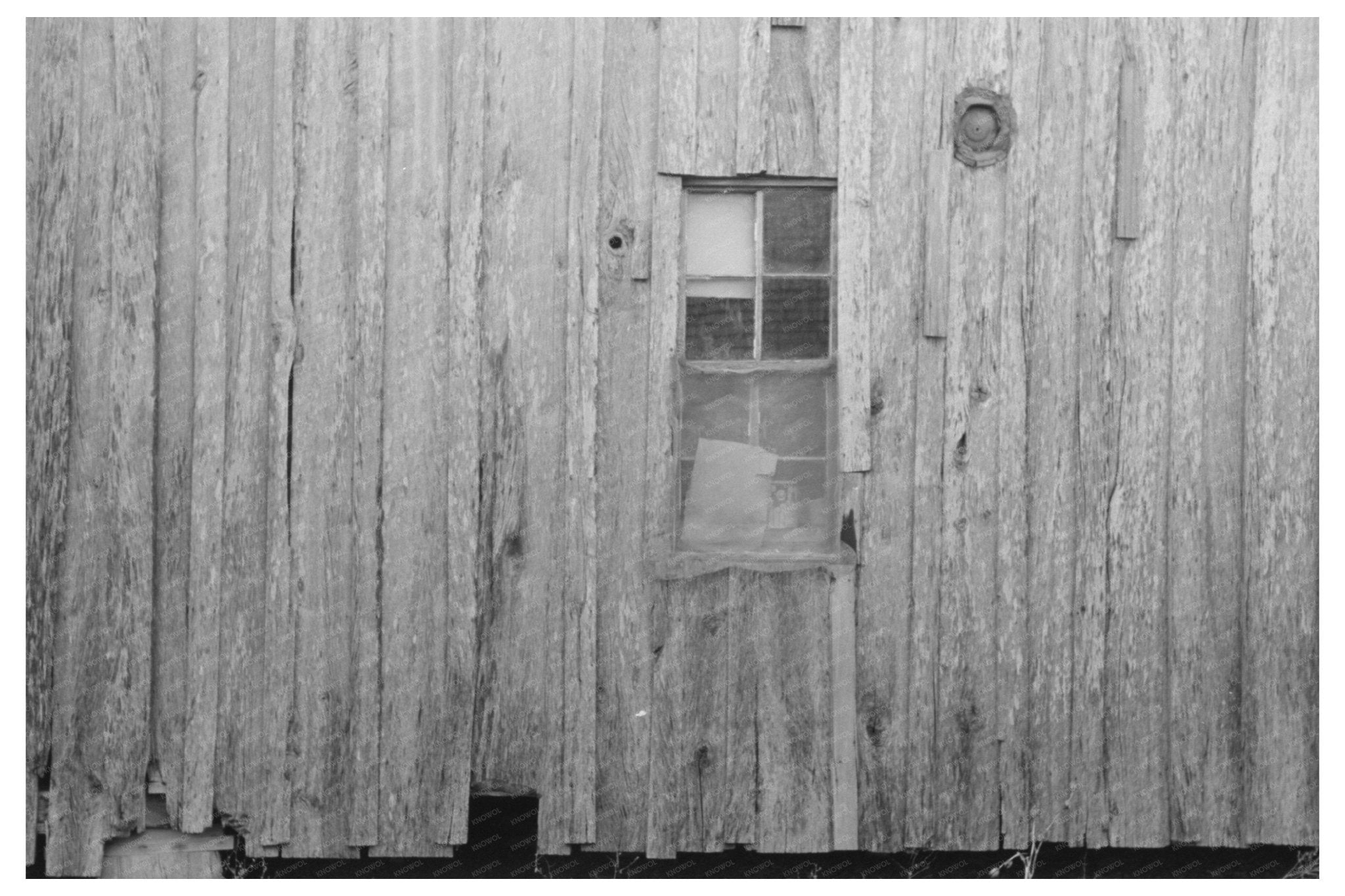 Sharecroppers Cabin in Pace Mississippi January 1939 - Available at KNOWOL