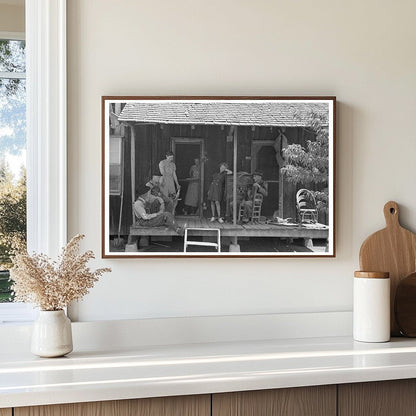 Sharecroppers Family on Porch New Madrid County 1938 - Available at KNOWOL