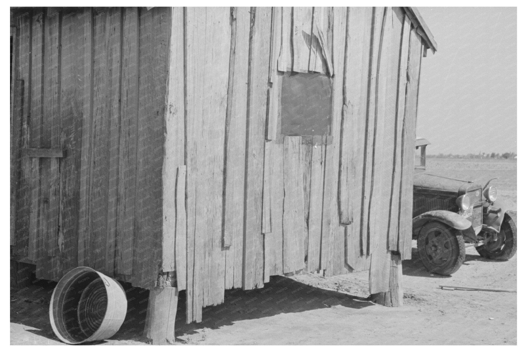 Sharecroppers Home New Madrid County Missouri May 1938 - Available at KNOWOL