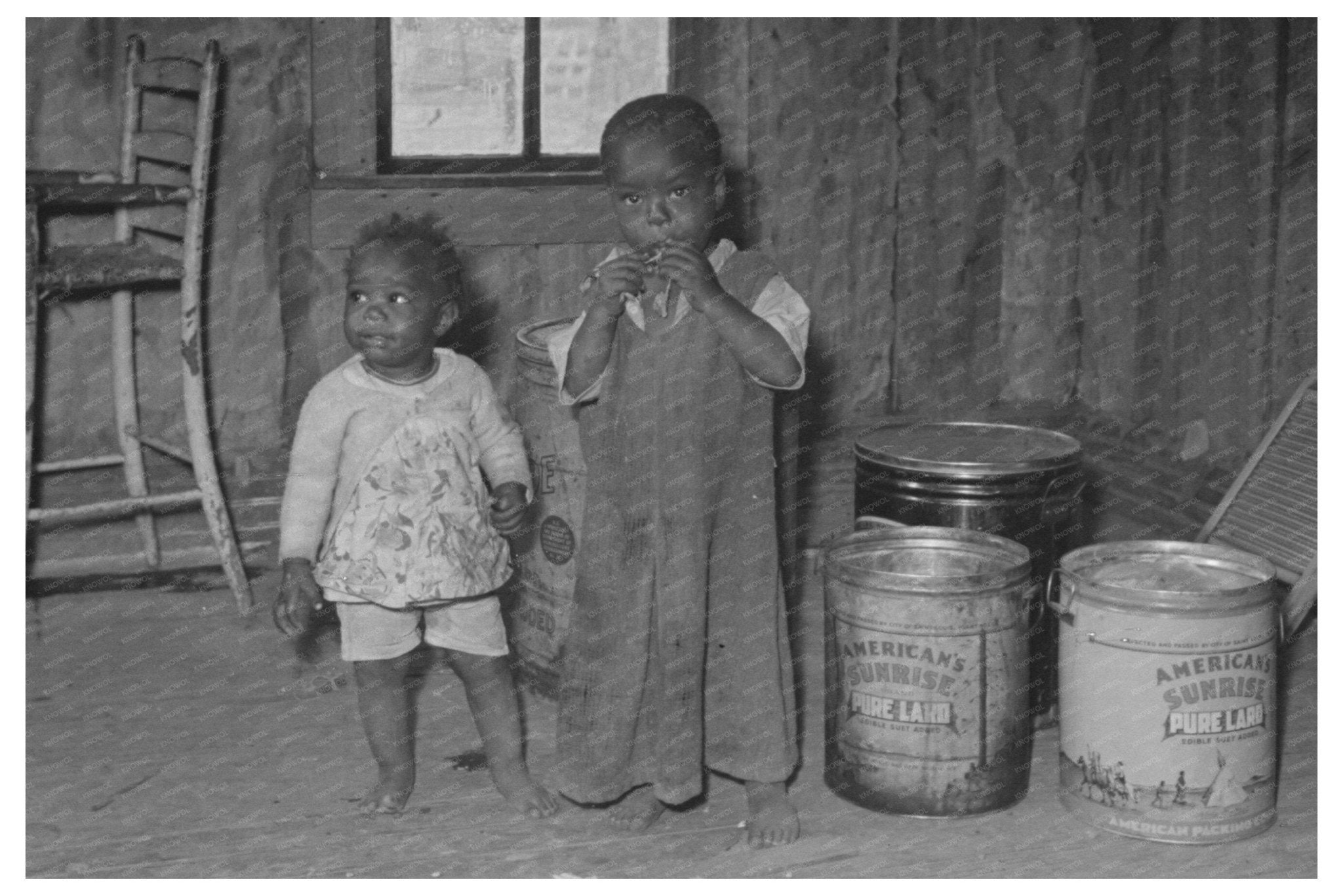 Sharecroppers Kitchen Southeast Missouri May 1938 - Available at KNOWOL